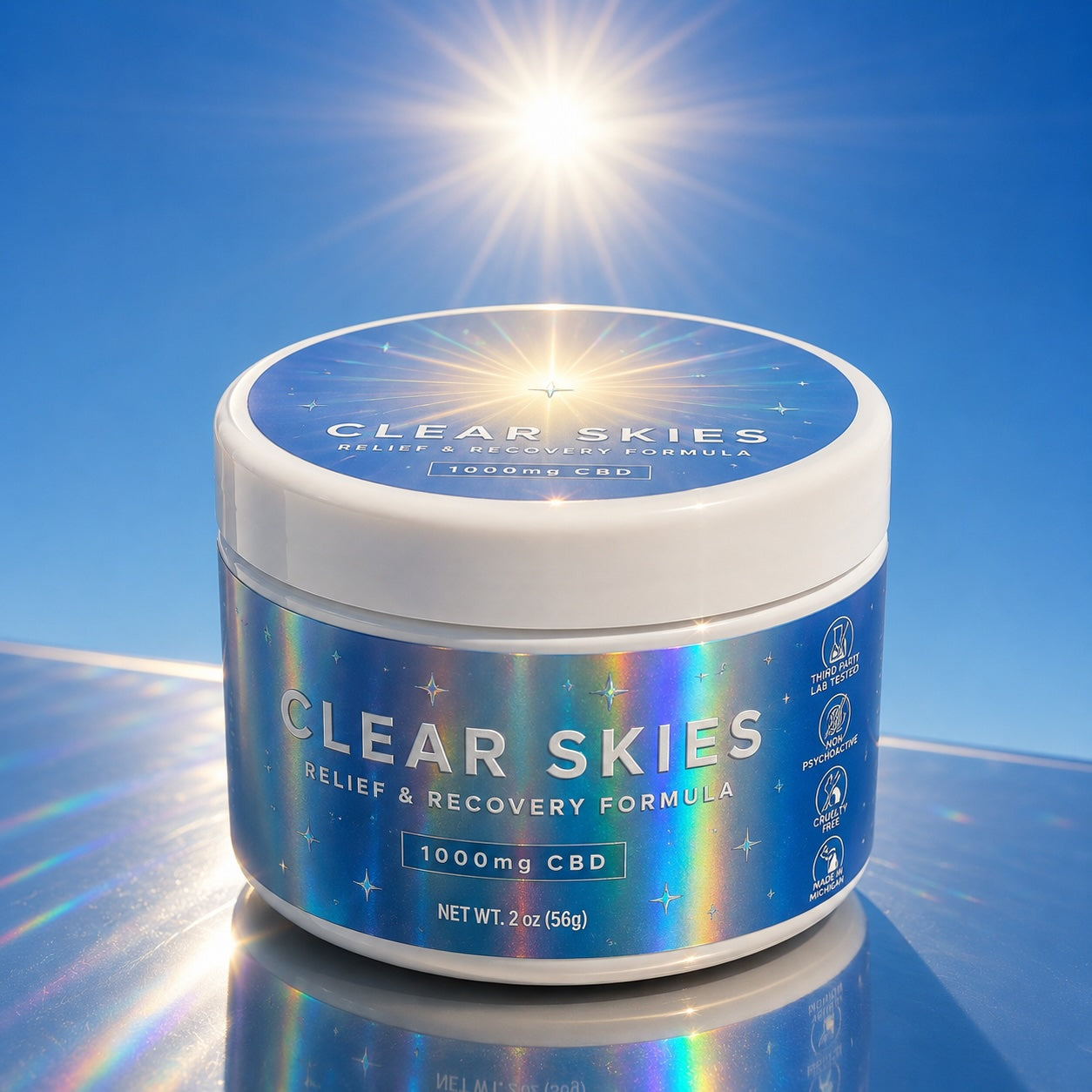 Relief and Recovery Balm (1000mg CBD)